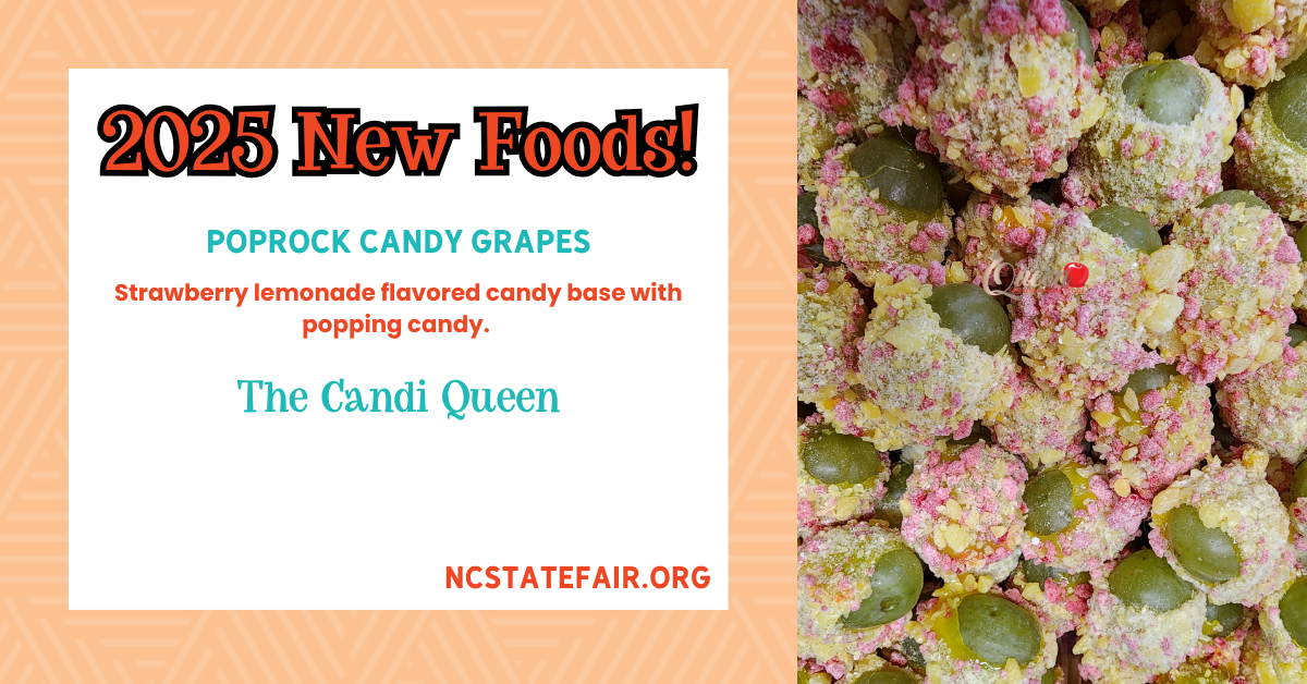 Poprock candy grapes (sweet)