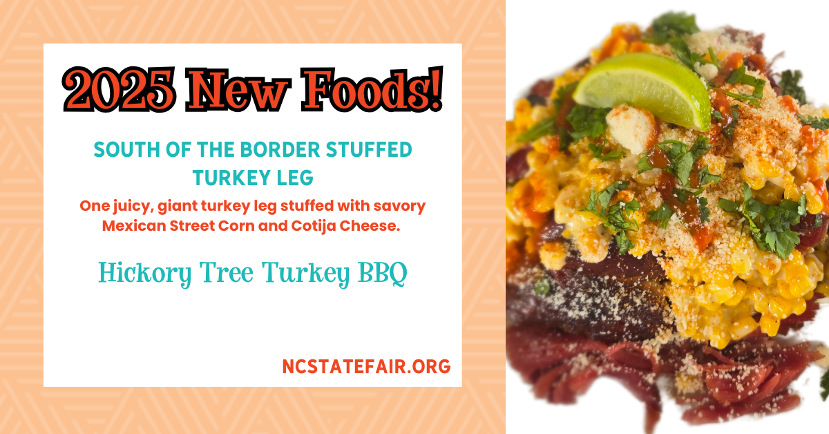 South of the Border Stuffed Turkey Leg (savory)