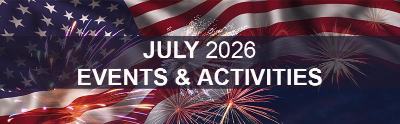 American Flag and Fireworks