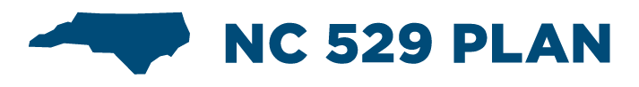 Image of North Carolina with text NC 529 Plan
