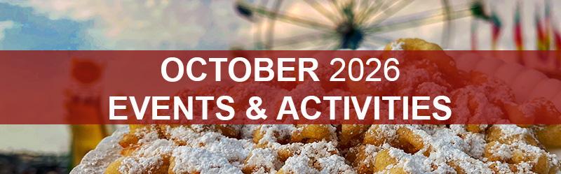 Funnel Cake with Ferris Wheel in background