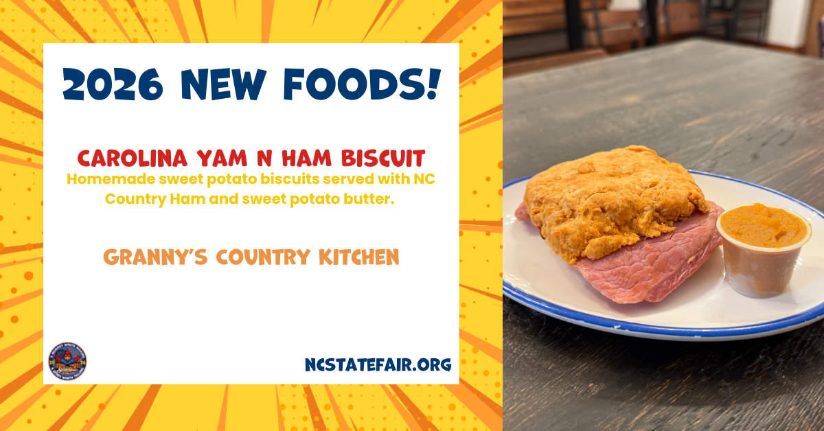 Carolina Yam n Ham Biscuit (savory) 