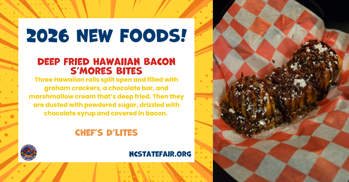 Deep Fried Hawaiian Bacon S'mores Bites (sweet) 
