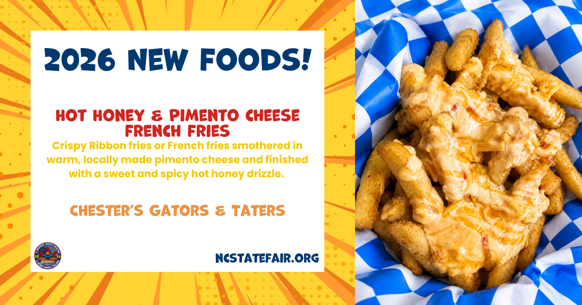 Hot Honey & Pimento Cheese Ribbon Fries (savory)