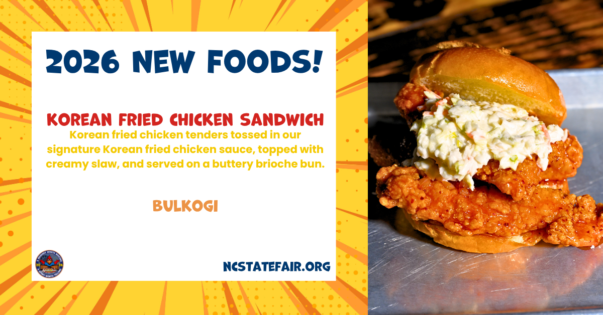 Korean Fried Chicken Sandwich (Savory) 