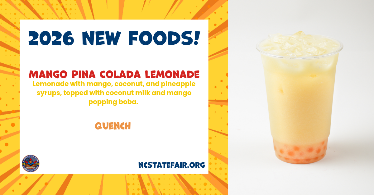 Mango Pina Colada Lemonade (savory) 