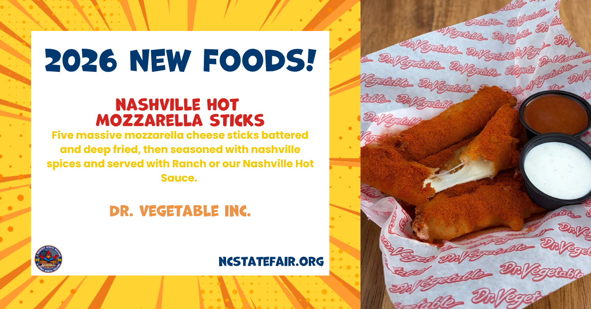 Nashville Hot Mozzarella Sticks (savory)