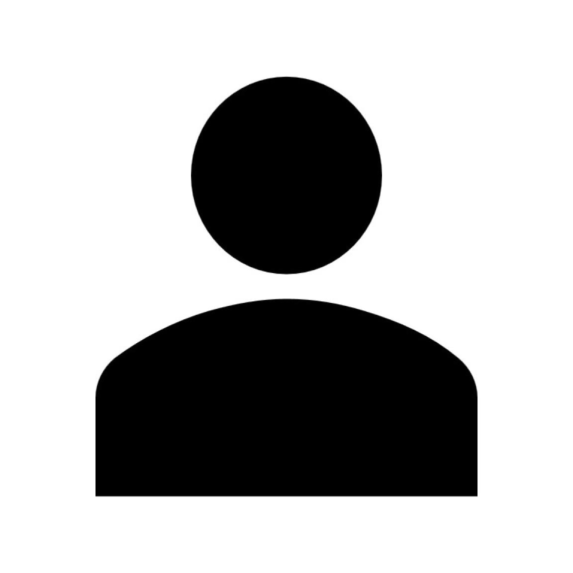 This is a blank icon of a person to indicate a photo is not yet available