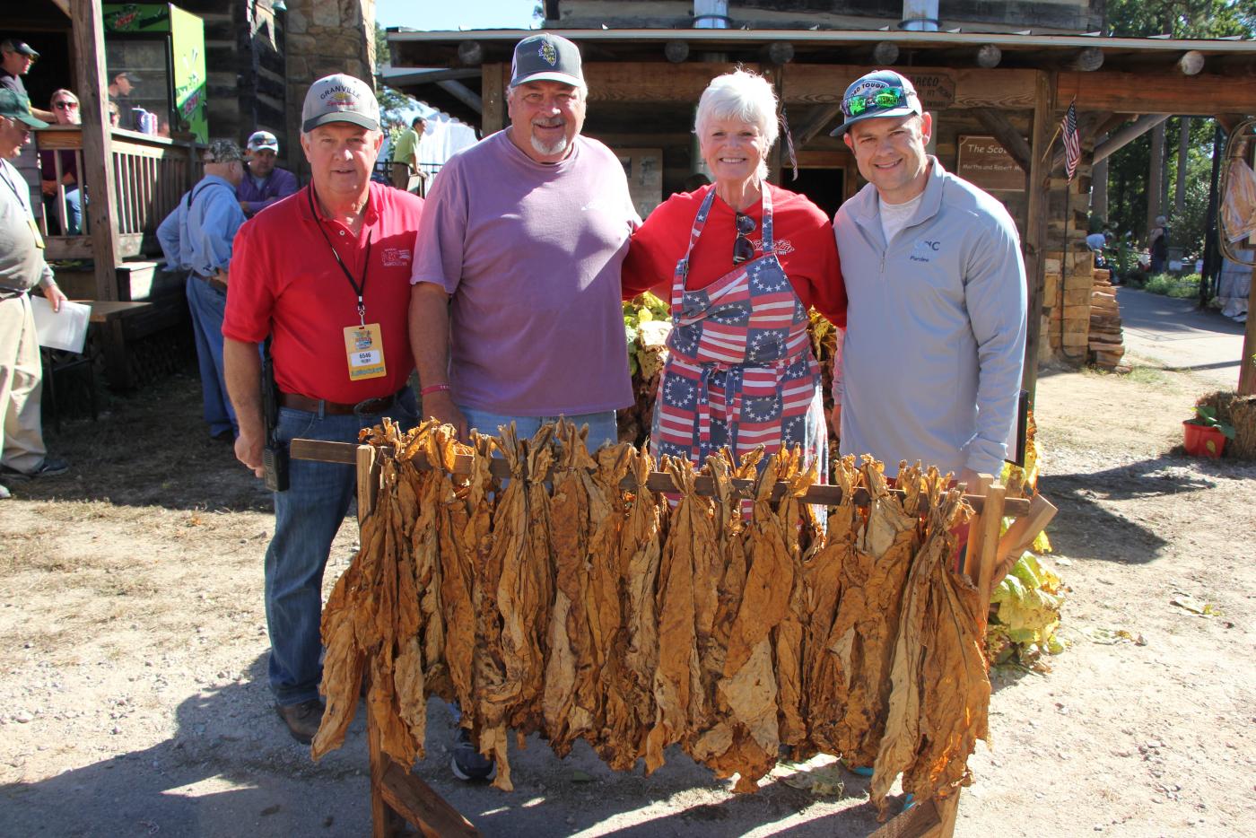 Winners of the 2025 N.C. State Fair Tobacco Looping Contest