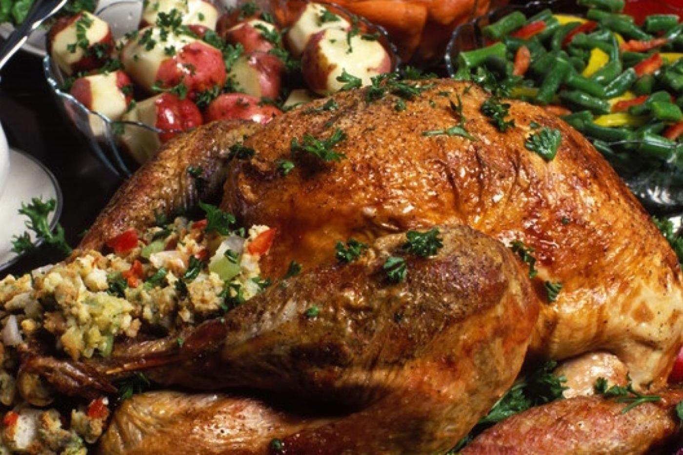picture of turkey dinner