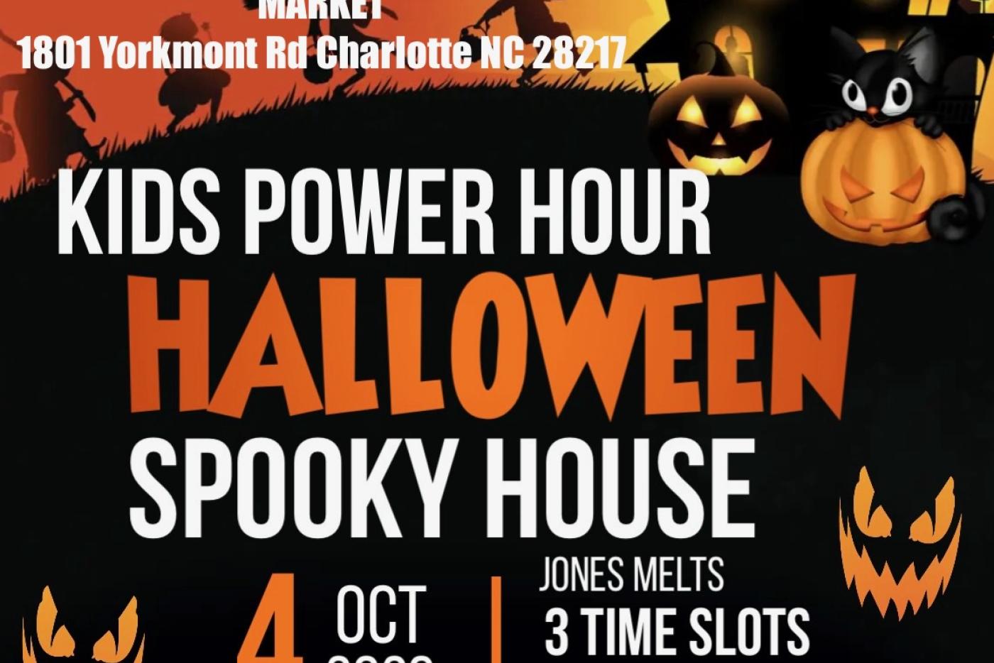 Kids Power Hour Halloween activites provided by Jones Melts