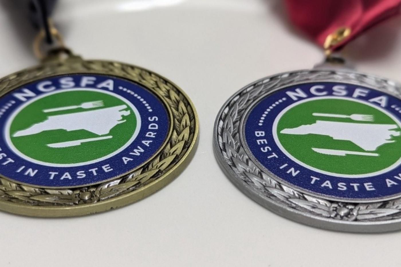 Medals awarded in specialty foods competition