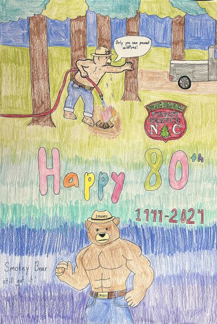 Poster artwork submitted by Leighann from Lumberton High School