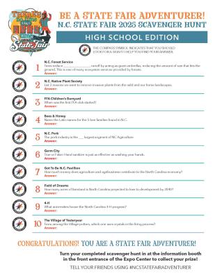 Image of High School Scavenger Hunt