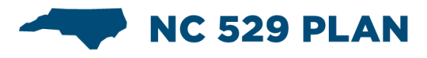 Image of North Carolina with text NC 529 Plan