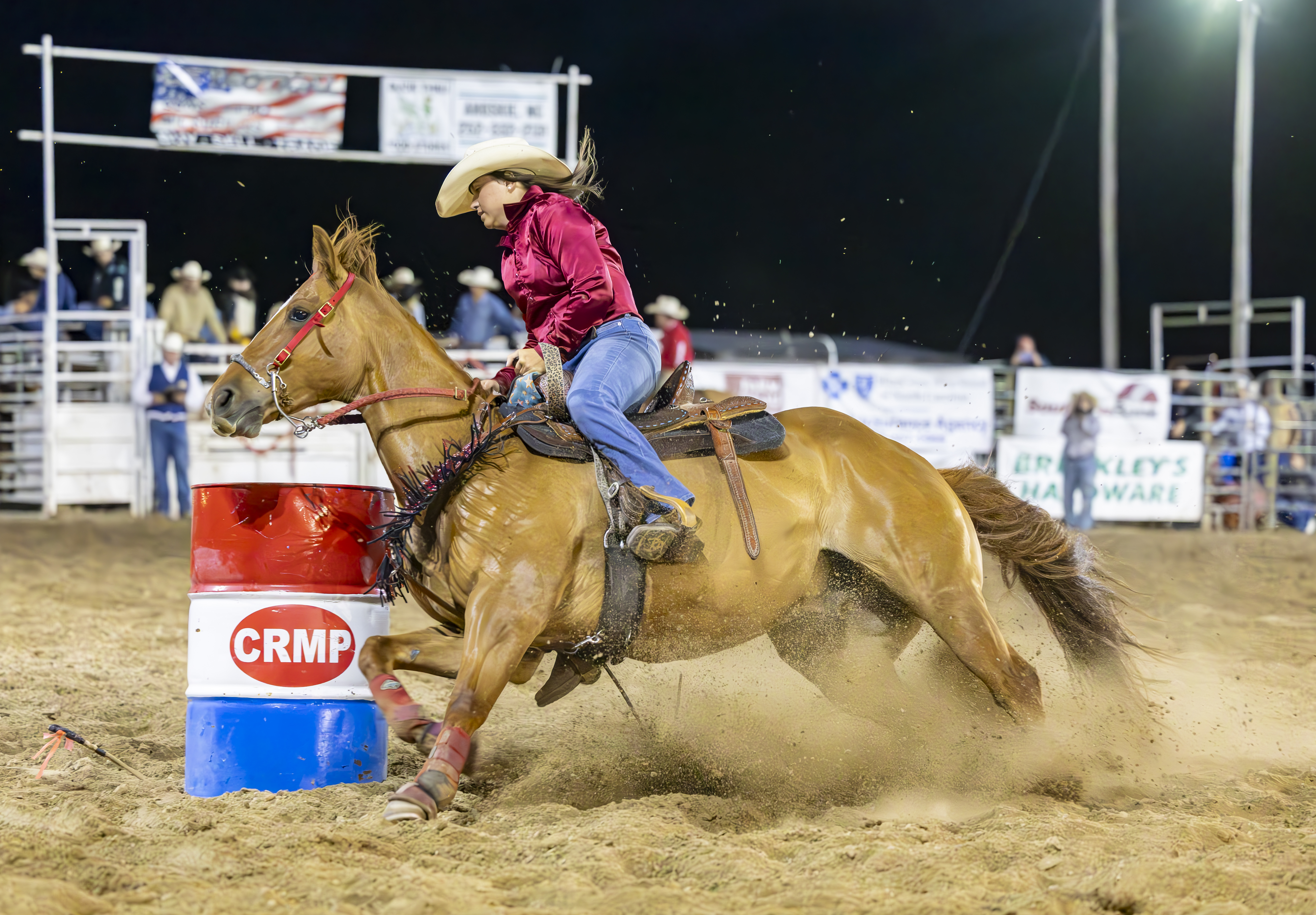 Gates Co Rodeo - Barrel Racing