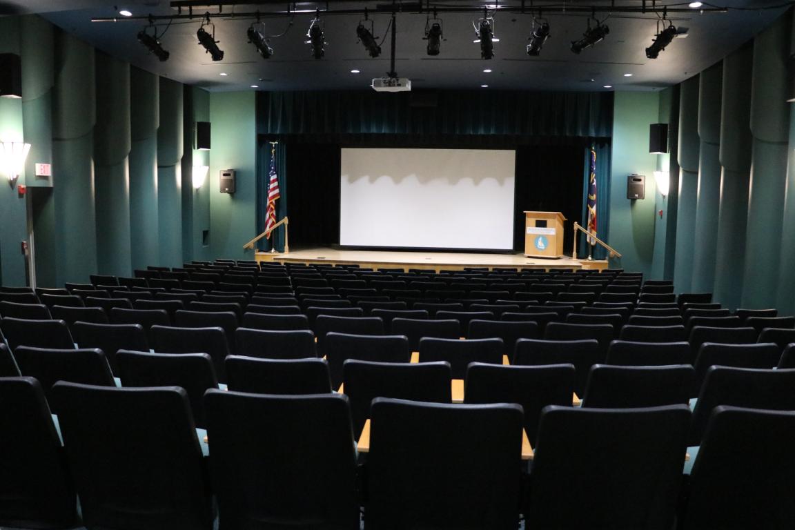 the museum's auditorium