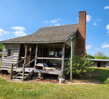 A house located at the Davenport Homestead site.