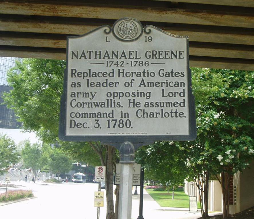 Nathanael Greene Highway Marker