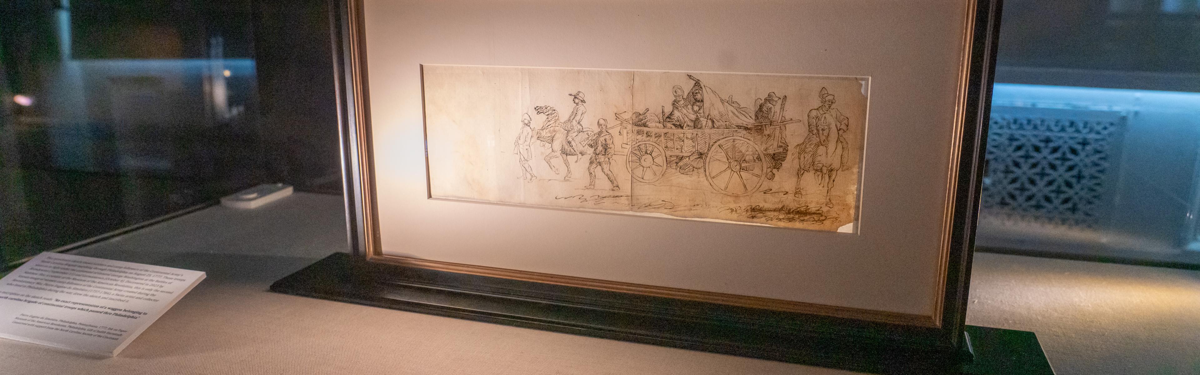 sketch in frame