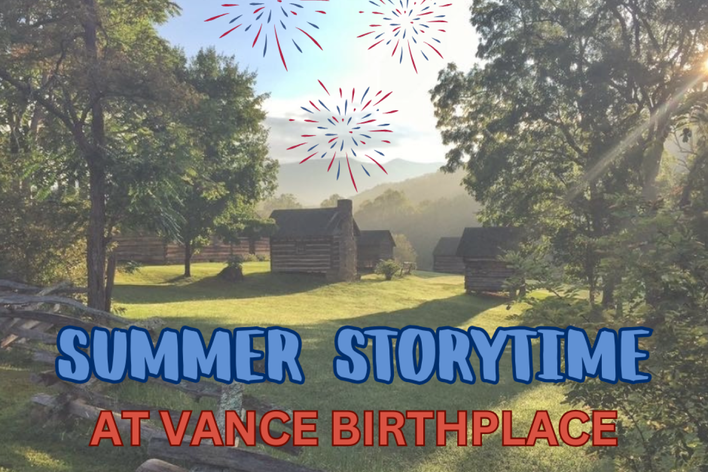 Vance Birthplace with graphics.