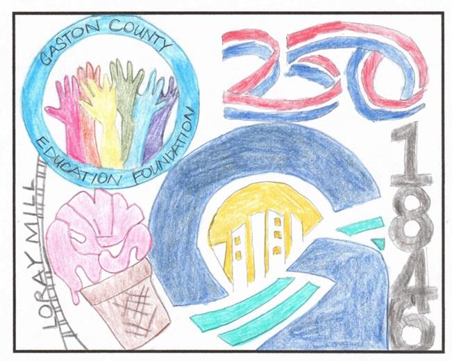 hand drawn flag
