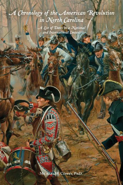 book cover showing revolutionary men in battle