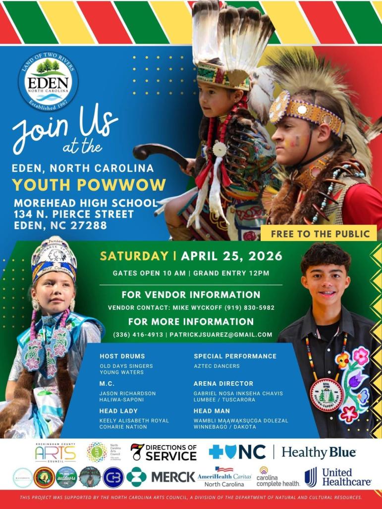 2026 Eden Youth Powwow flyer 