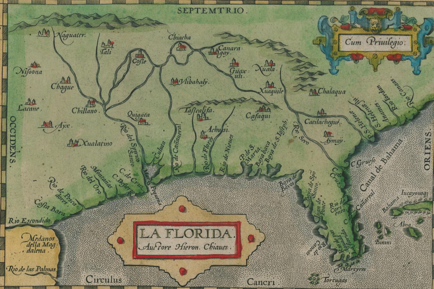 Map of La Florida