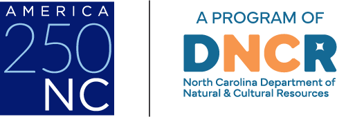 logo for America 250, a program of DNCR