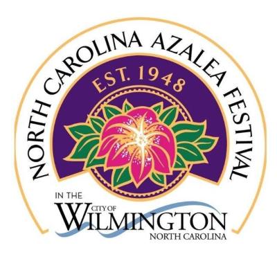 pink azalea flower on a purple background