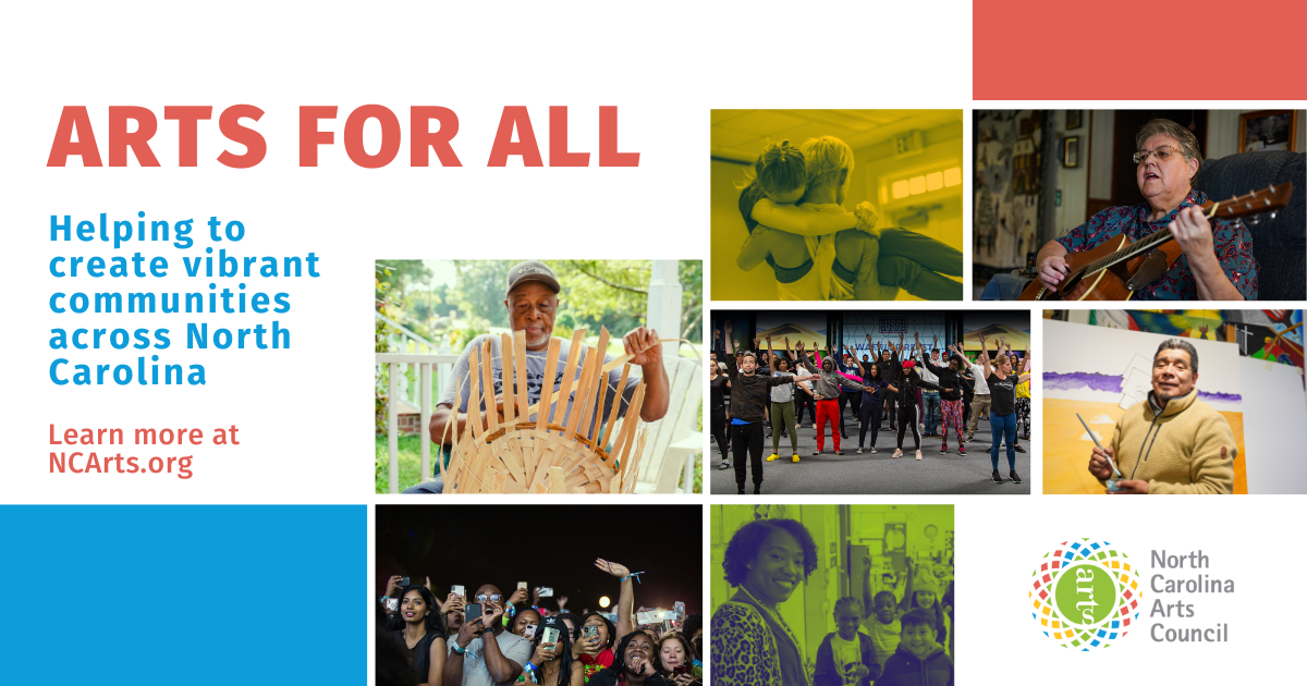 N.C. Arts Council ad for Facebook