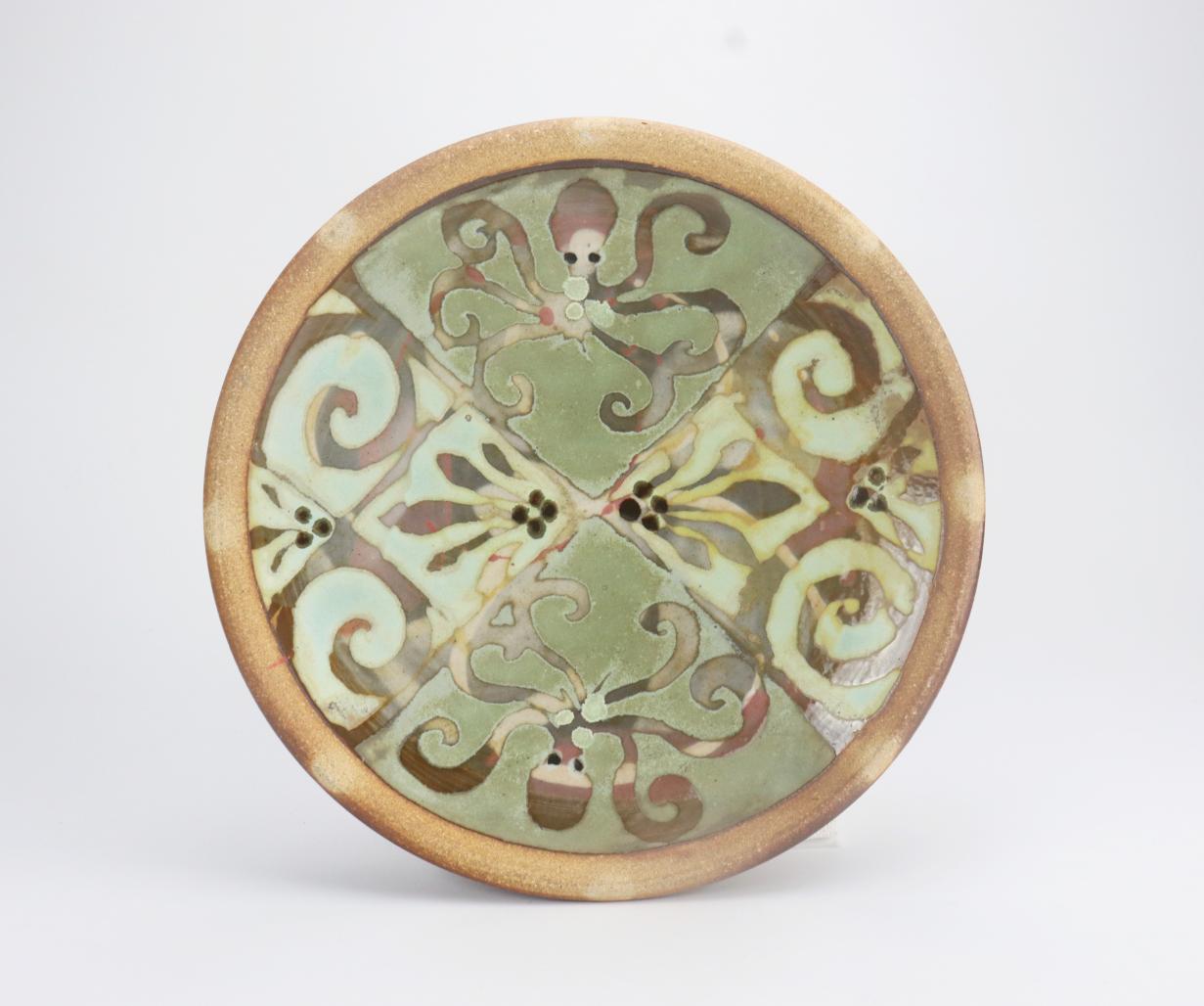 Octopus Dinner Plate by Ken Sedberry, photo by Galen Sedberry, courtesy of the artist
