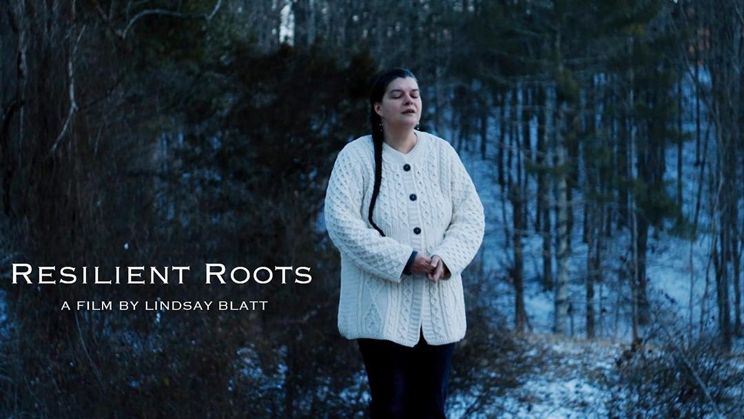 Image of Sarah "Songbird" Burkey from Resilient Roots, a film by Lindsay Blatt. Image courtesy of Lindsay Blatt