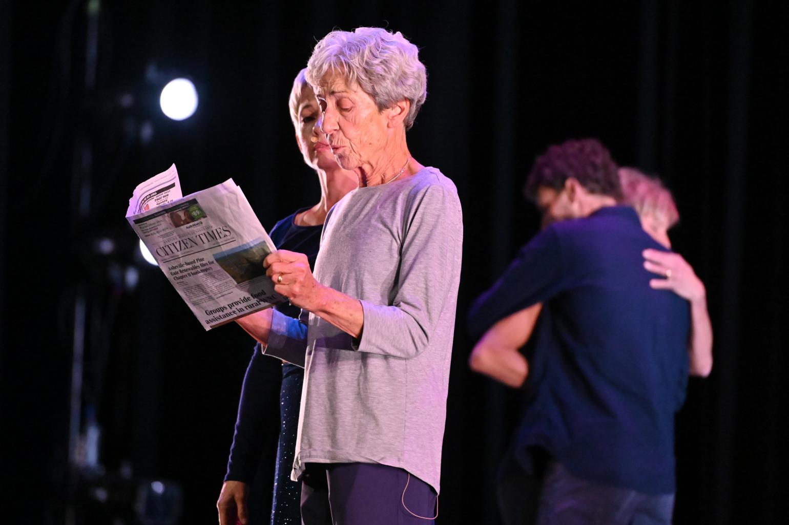 A scene from Black Box Dance Theatre's -The Mission- Excerpt from Patriot's Path: The Theseus Legacy