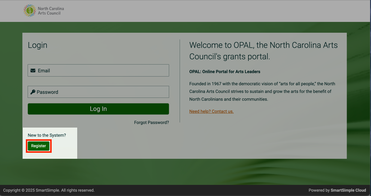 OPAL homepage