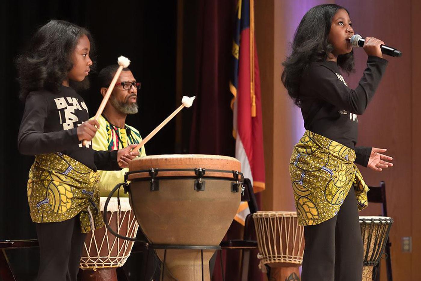 Youth performers at the 19th Annual AACC, 2020. Photo by Eric Blevins, courtesy of DNCR