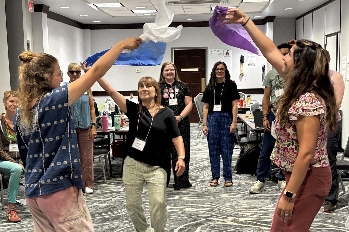 2024 A+ Schools of NC summer professional development, photo by Medina Demeter, courtesy of NC Arts Council
