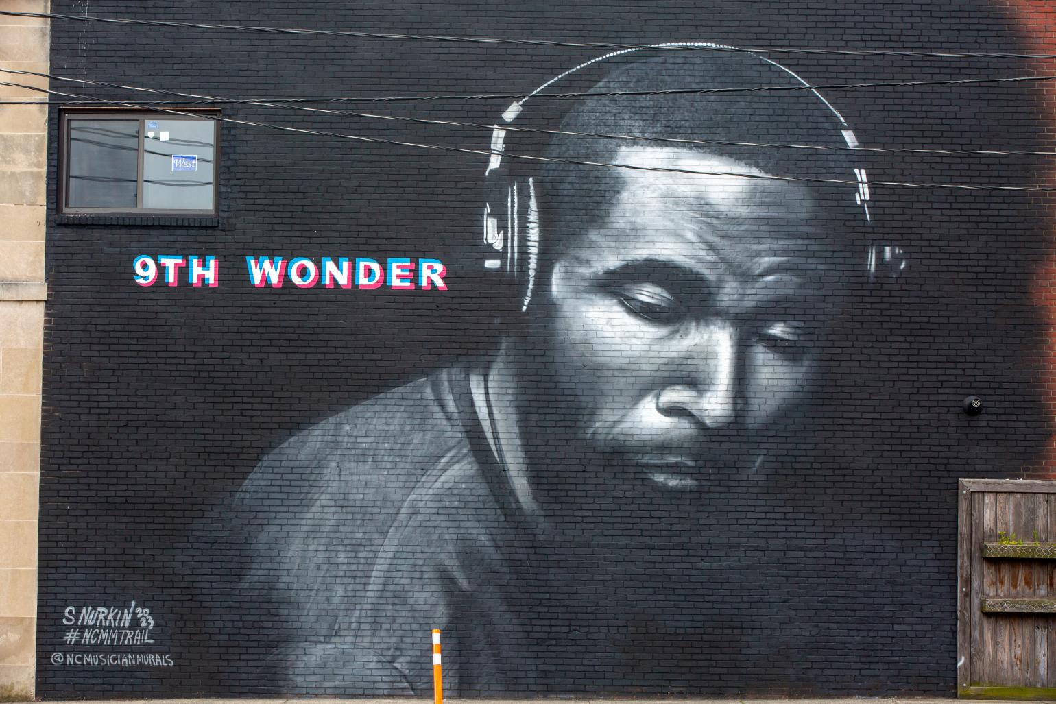 9th Wonder mural