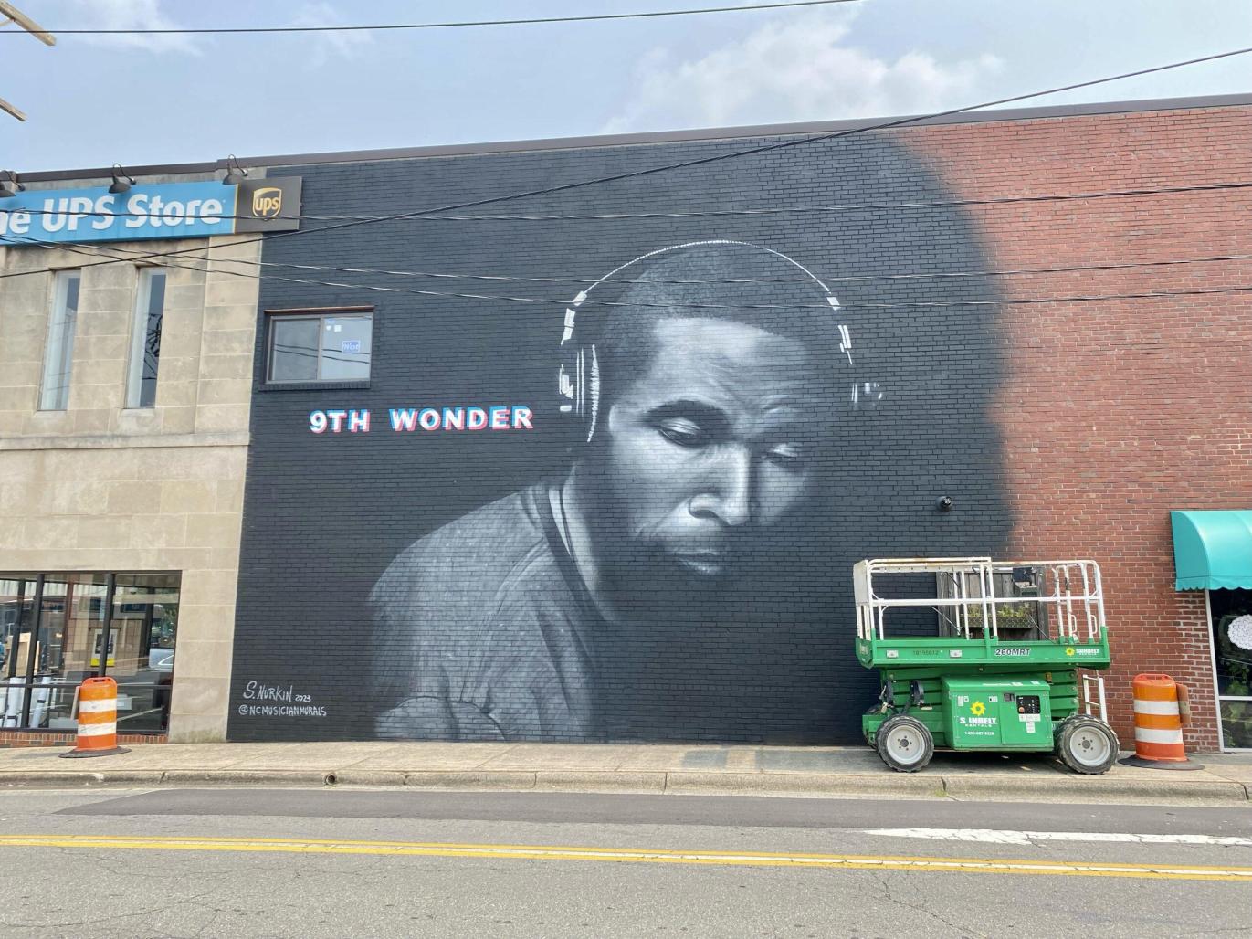 9th Wonder mural