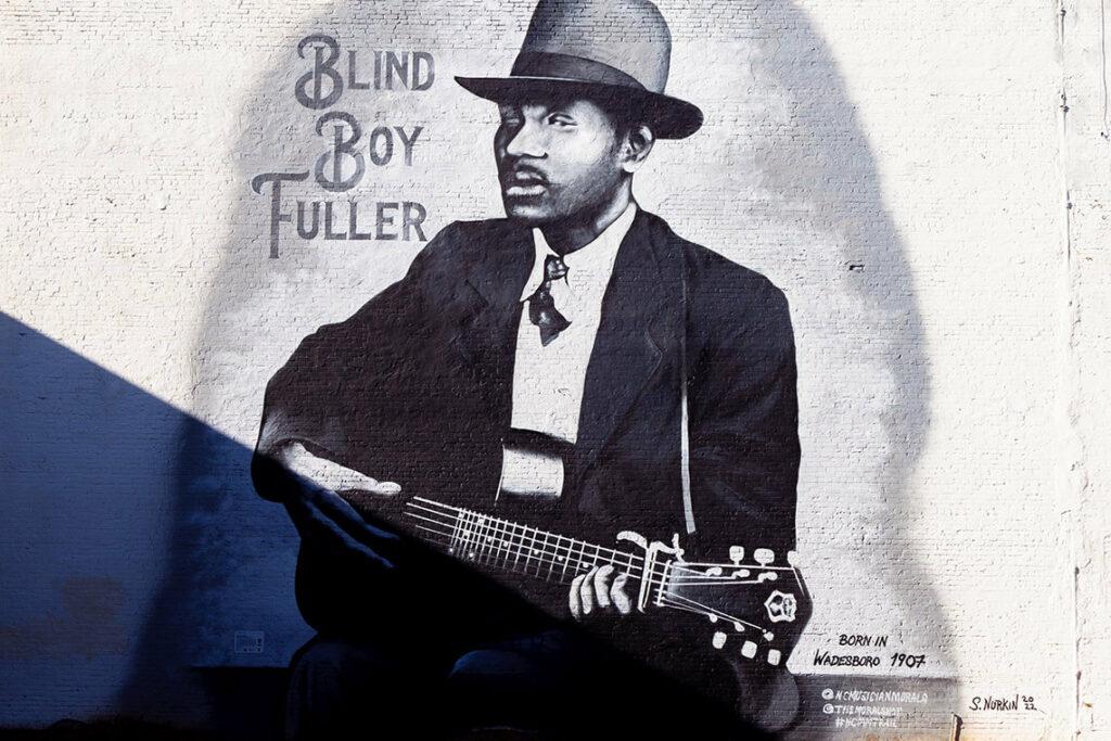 Blind Boy Fuller mural