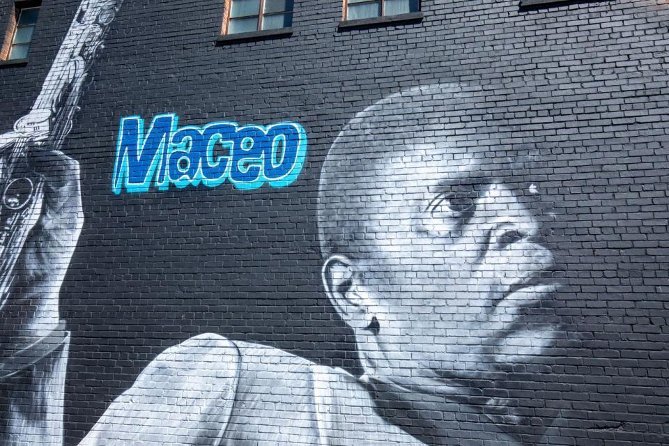 Maceo Parker mural