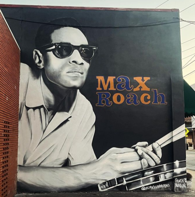Max Roach mural