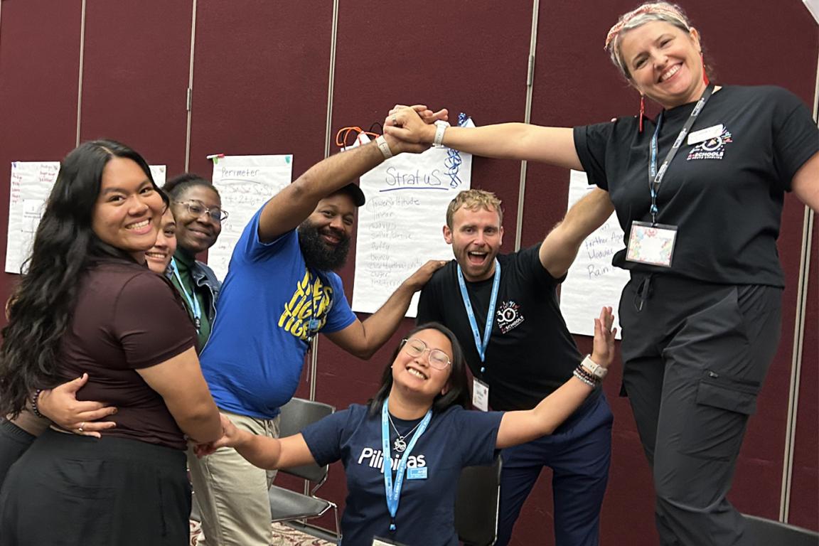 A+ Fellows and teachers at Summer Professional Development, photo by Sarah Ridings