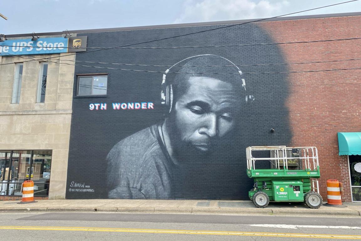 9th Wonder mural