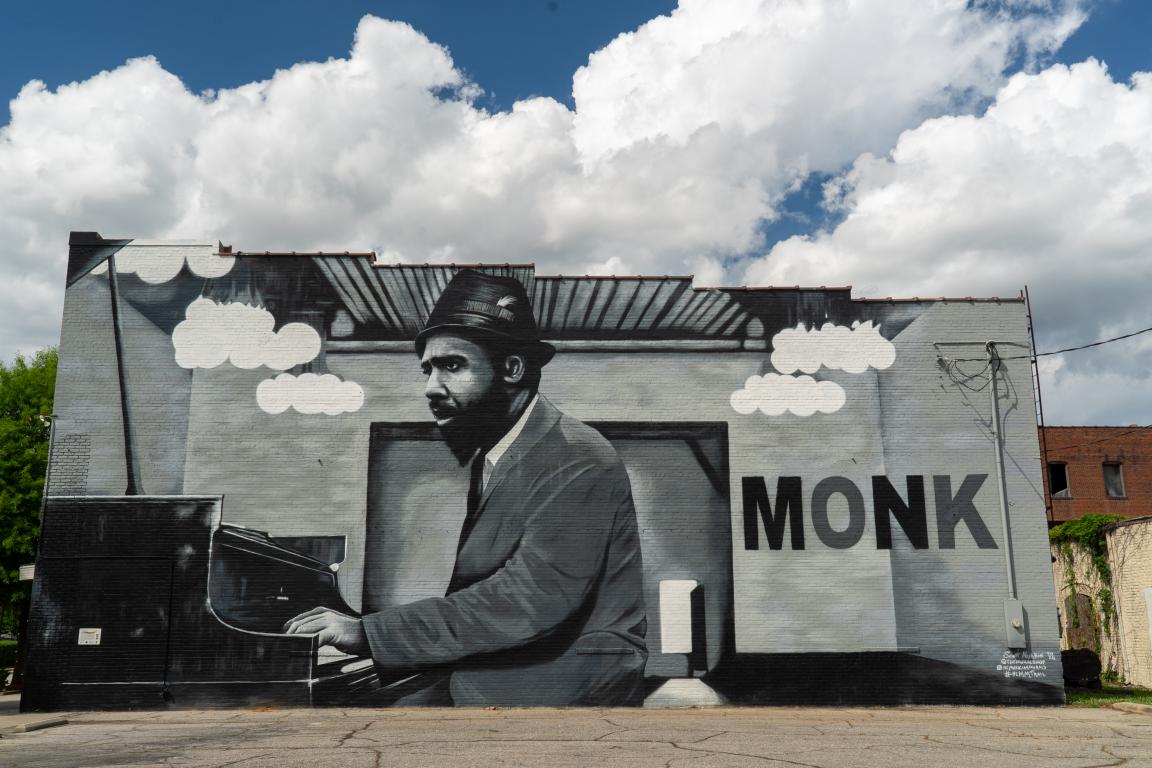 Monk mural
