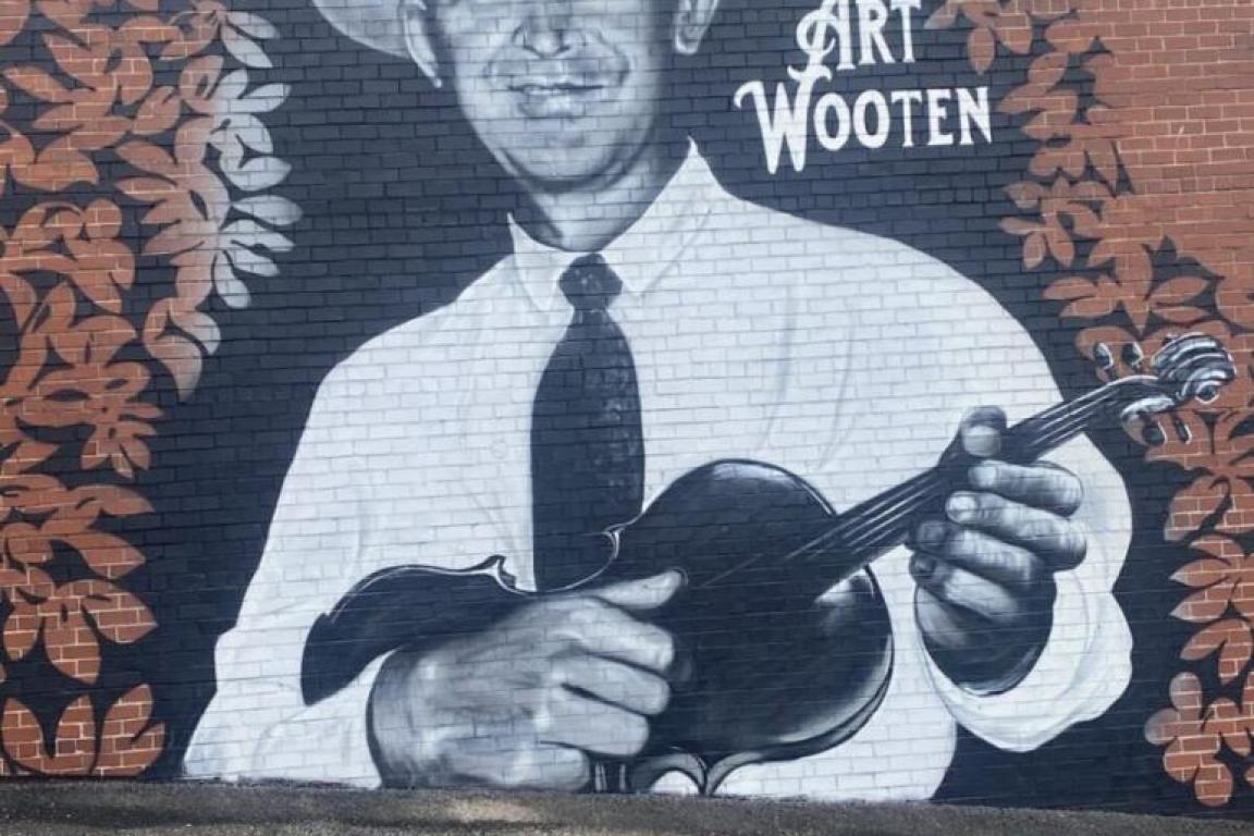 Art Wooten mural