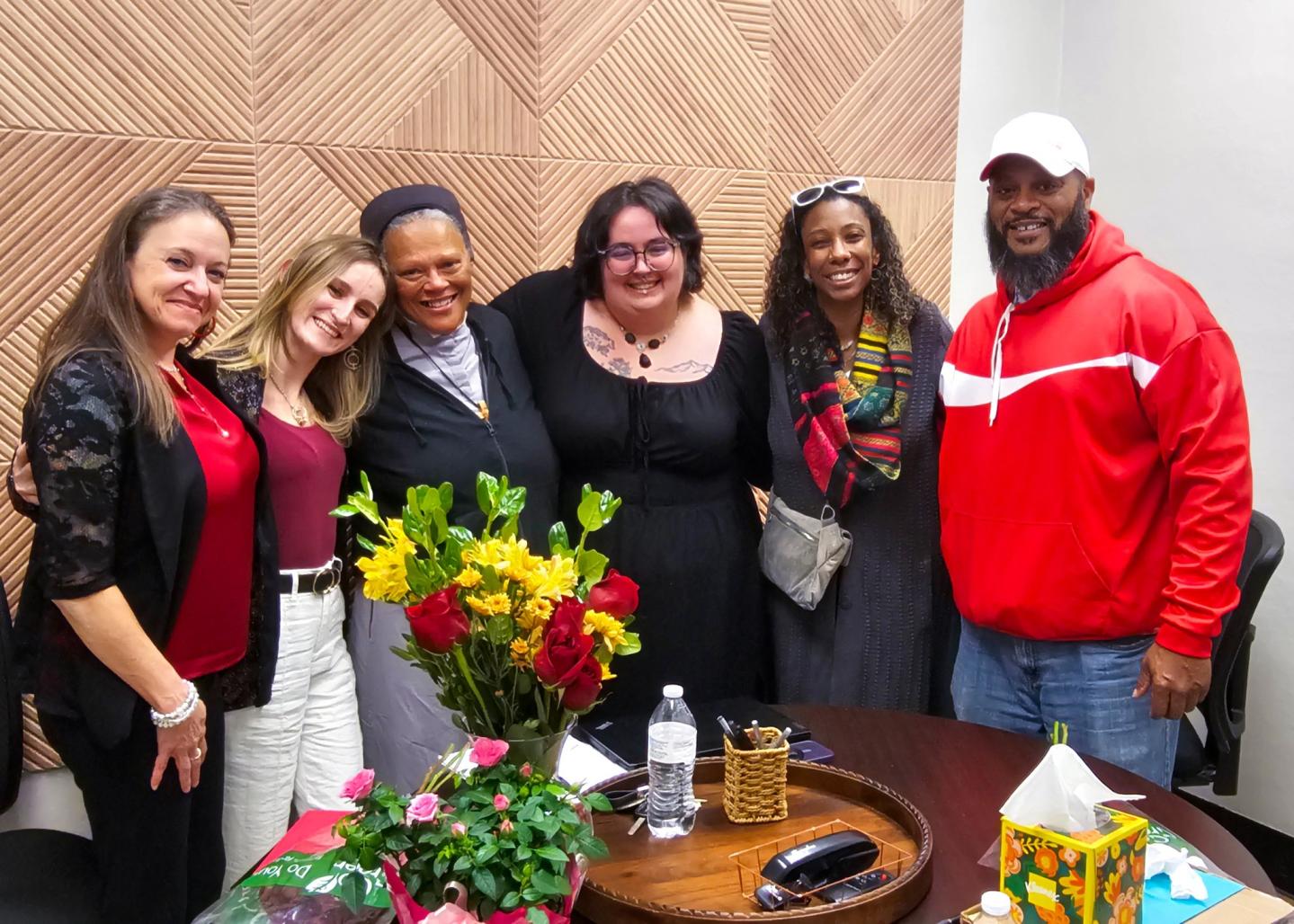 Grant signing in Asheville (Brown)