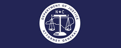 NC Department of Justice Logo, Shred Events