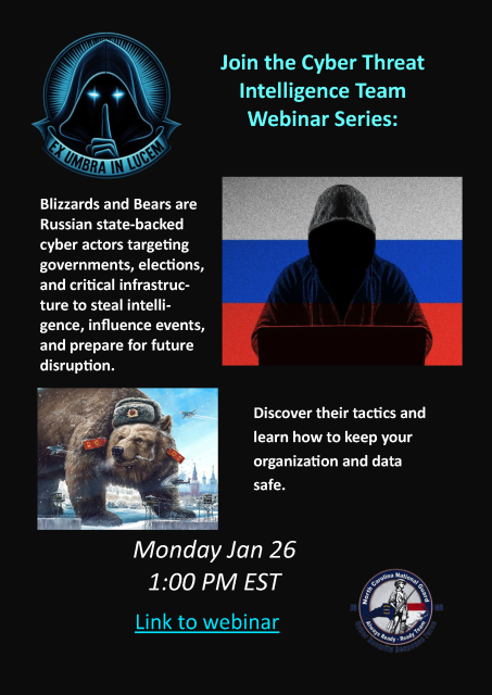 Blizzards and Bears Russian Cyber Actors